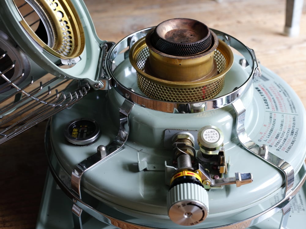 アラジンストーブ メンテナンス済み。純正芯交換済。取説付きです