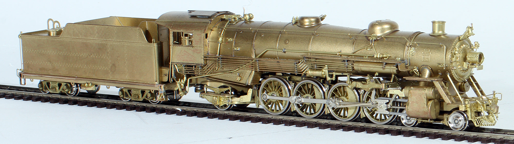 HO Brass Model Train - Key Imports USRA Light 4-8-2 Mountain Steam