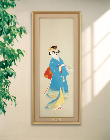 上村松園 筆 春信：I・E・I オリジナルショップ - アートギャラリー 美