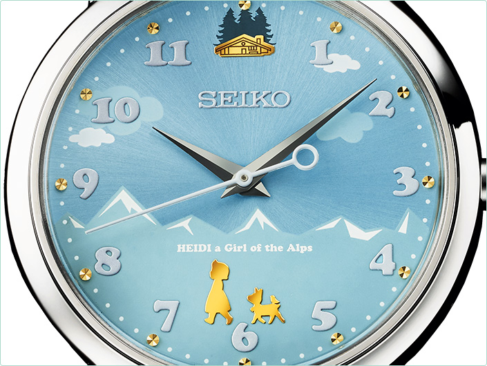アルプスの少女ハイジ 壁掛け時計 放映50周年記念 アルプスの少女
