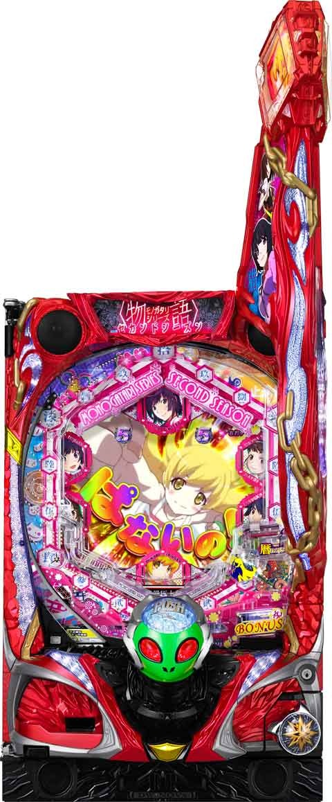 パチスロ実機 物語シリーズセカンドシーズン 不要機、家庭用フルセット