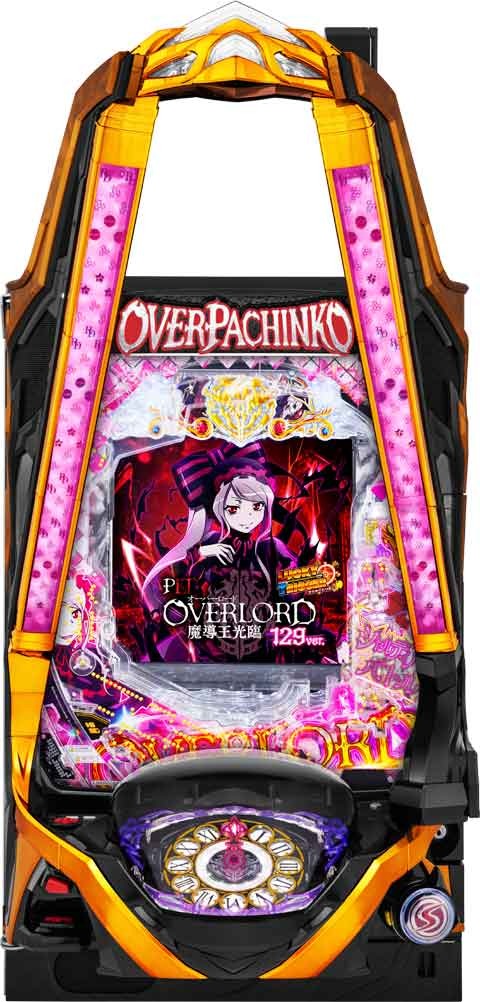 PLT OVERLORD魔導王光臨129ver.(ラッキートリガー オバロ) パチンコ