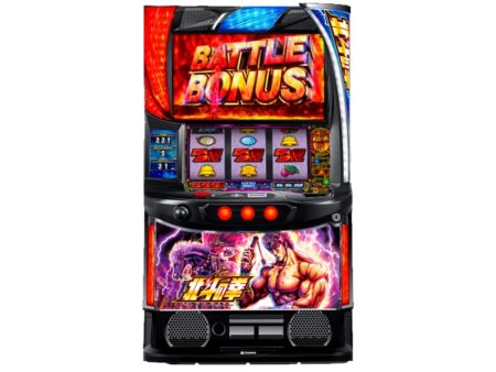 パチスロ実機【L北斗の拳AD XR】スマスロユニット付 無段階ボリューム送料