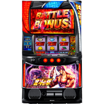 北斗の拳】パチンコ台 赤紫 LED P DD北斗の拳2 ついでに愛をとりもどせ