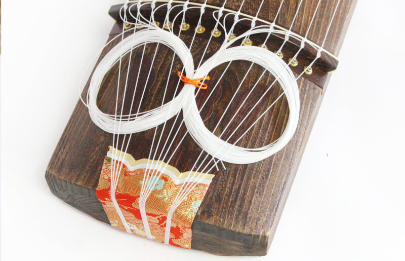 琴 お筝 筝 弦楽器 和楽器 13弦 小川謹製 184㎝ 弦楽器 箱入り 琴 13弦