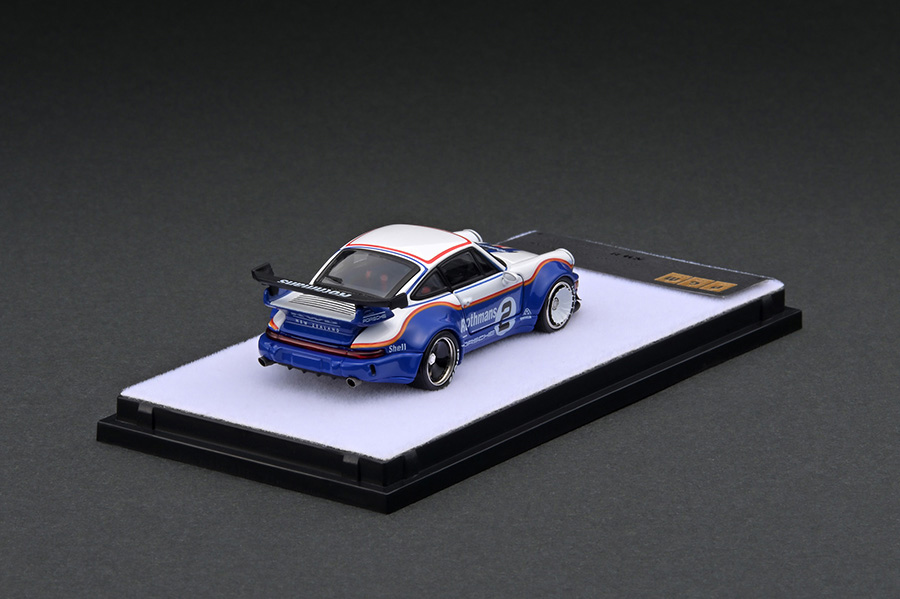 ミニカー PGM 1/64 RWB White/Blue #1.2 porsche 964 PGM 1/64 RWB