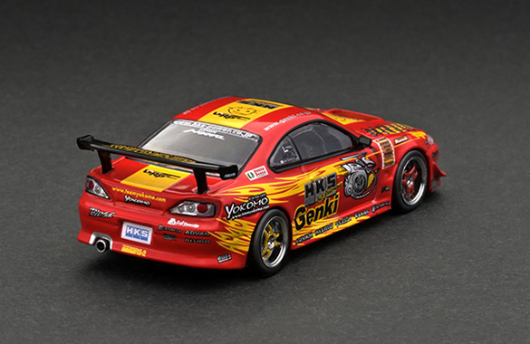 T64G-023-HKS 1/64 HKS Hyper Nissan Silvia RS-2 | LINE UP | [公式