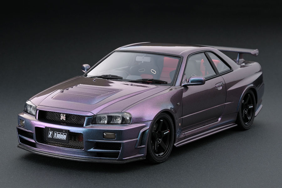 チョロQ2002年QQQキャンペーン非買品R34スカイラインGT-RニュルNur チョロQ