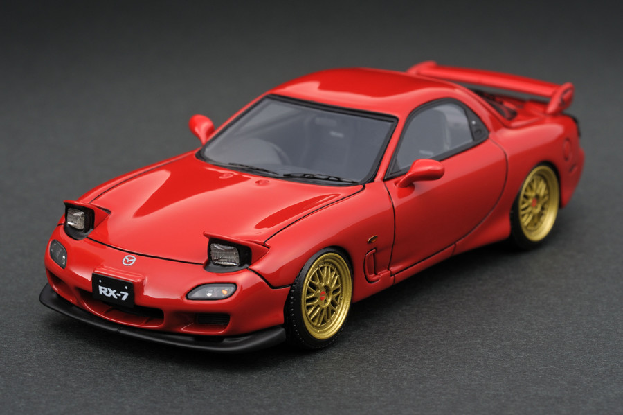 IG0273 1/43 Mazda RX-7 (FD3S) Type RS Red | LINE UP | ignition