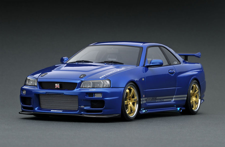 1/18 イグニッションモデル スカイライン GT-R bnr34 r34 1/18