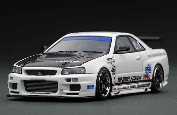 IG1483 1/43 TOP SECRET GT-R (BNR34) White | LINE UP | [公式