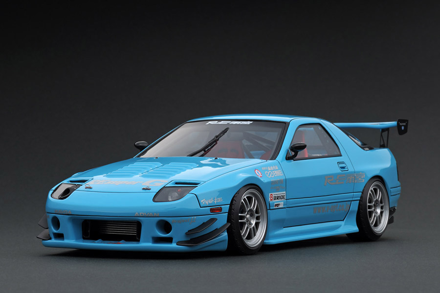 イグニッションモデル RX-7 FC3S RE雨宮 1/18 MAZDA 青 Amazon