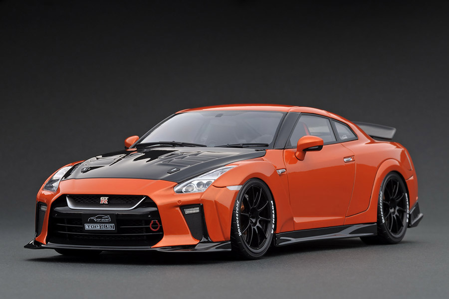 samurai 1/18 Nissan GTR 35 Orange 京商 1/18 Kyosho 2020 Nissan GT