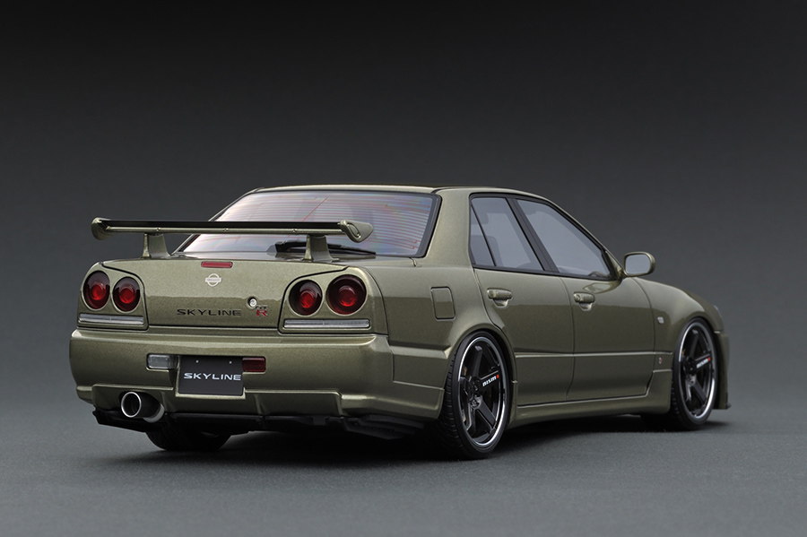 IG1582 1/18 Nissan Skyline 25GT Turbo (ER34) Millennium Jade