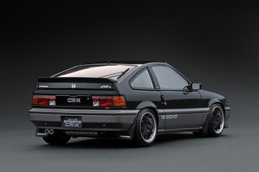 IG1626 1/18 Honda BALLADE SPORTS CR-X Si (E-AS) Black/Silver