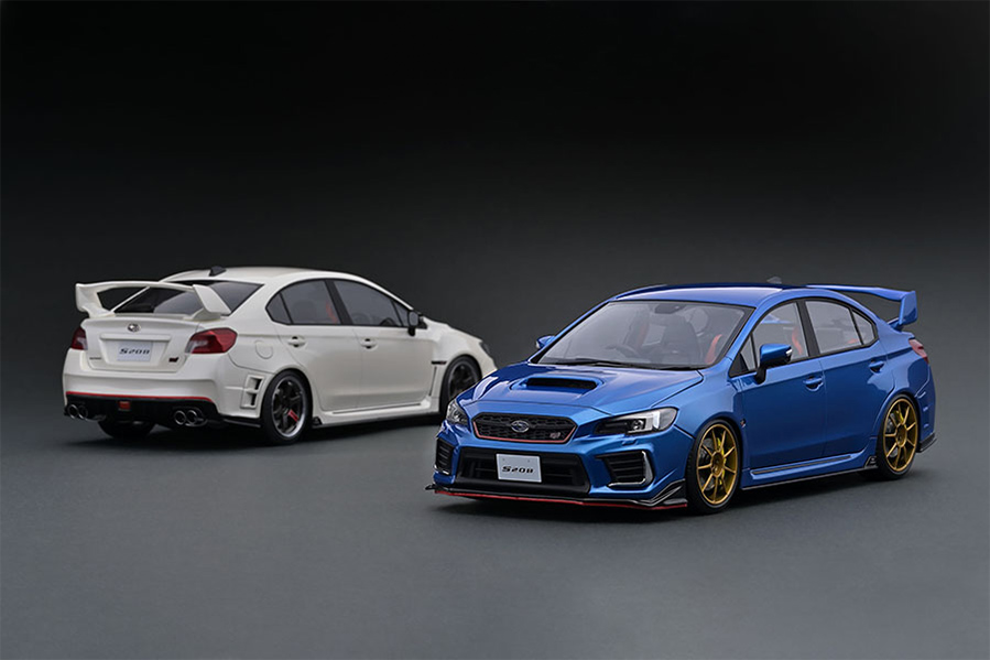 IG1667 1/18 SUBARU WRX (CBA-VAB) STI Blue | LINE UP | [公式