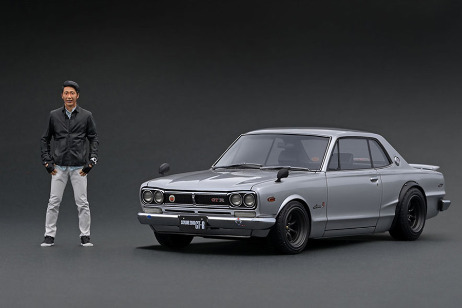 IG1928 1/18 Nissan Skyline 2000 GT-R (KPGC10) Matsuda Street