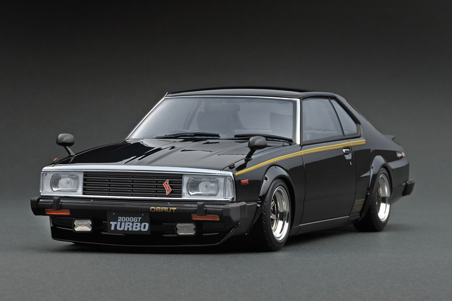 IG1093 1/18 Nissan Skyline 2000 Turbo GT-ES (C211) Black | LINE UP