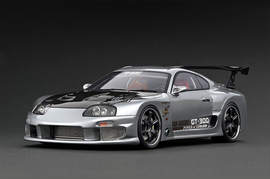 IG2490 1/18 TOP SECRET GT300 Supra (JZA80) Silver | LINE UP
