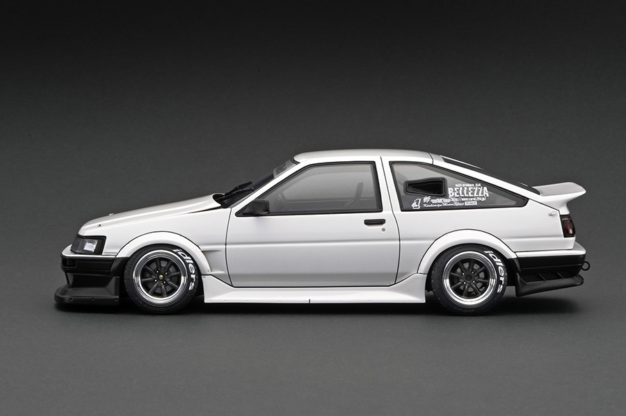 イグニッションモデル 1/18 AE86 3Door ストリート(ホワイト