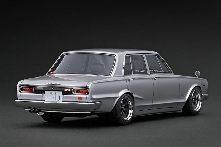 IG3511 1/18 Nissan Skyline 2000 GT-R (PGC10) Silver 10th