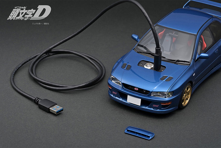 IG3539 1/18 INITIAL D SUBARU Impreza WRX type R STi Version V (GC8