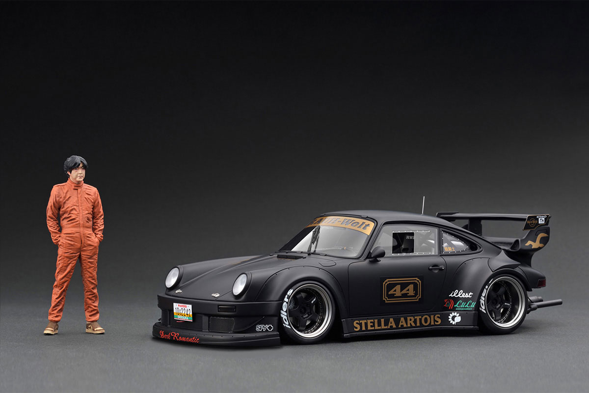 IG3694 1/18 RWB 930 Matte Black With Mr.Nakai | LINE UP | [公式
