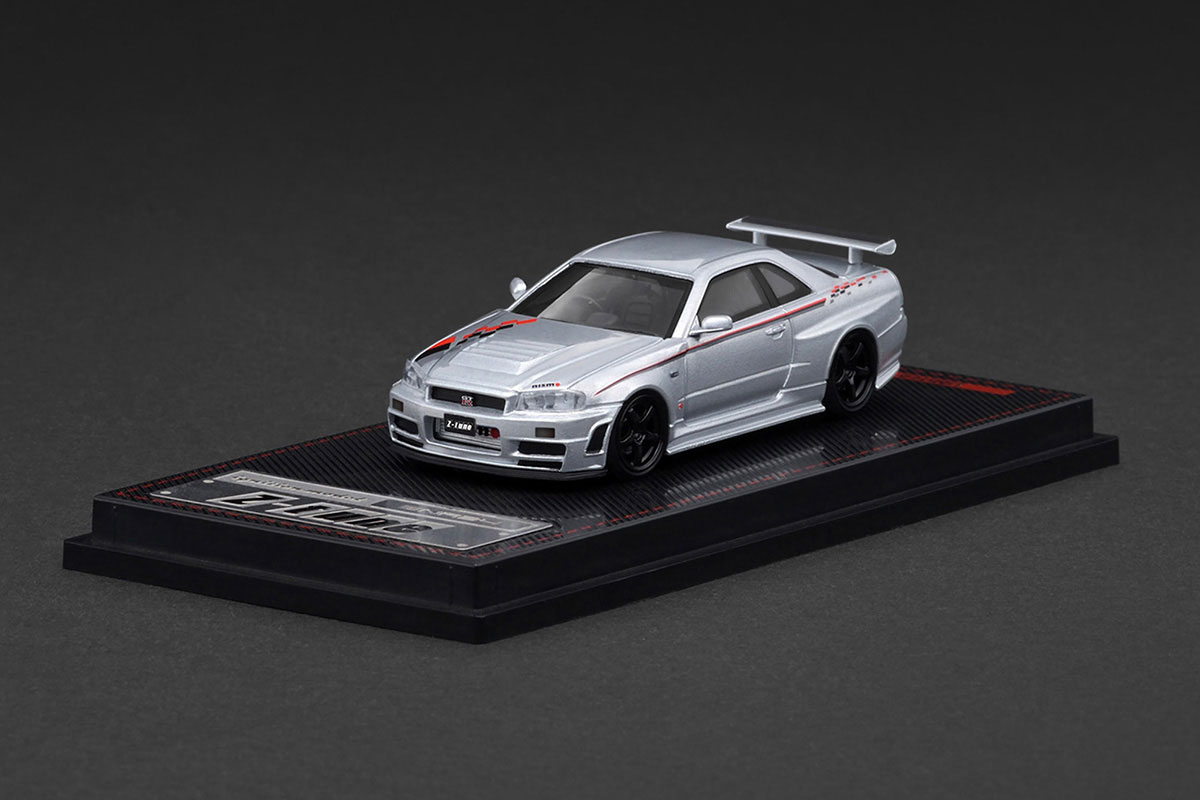 IG3840 1/64 Nismo R34 GT-R Z-tune Silver | LINE UP | [公式