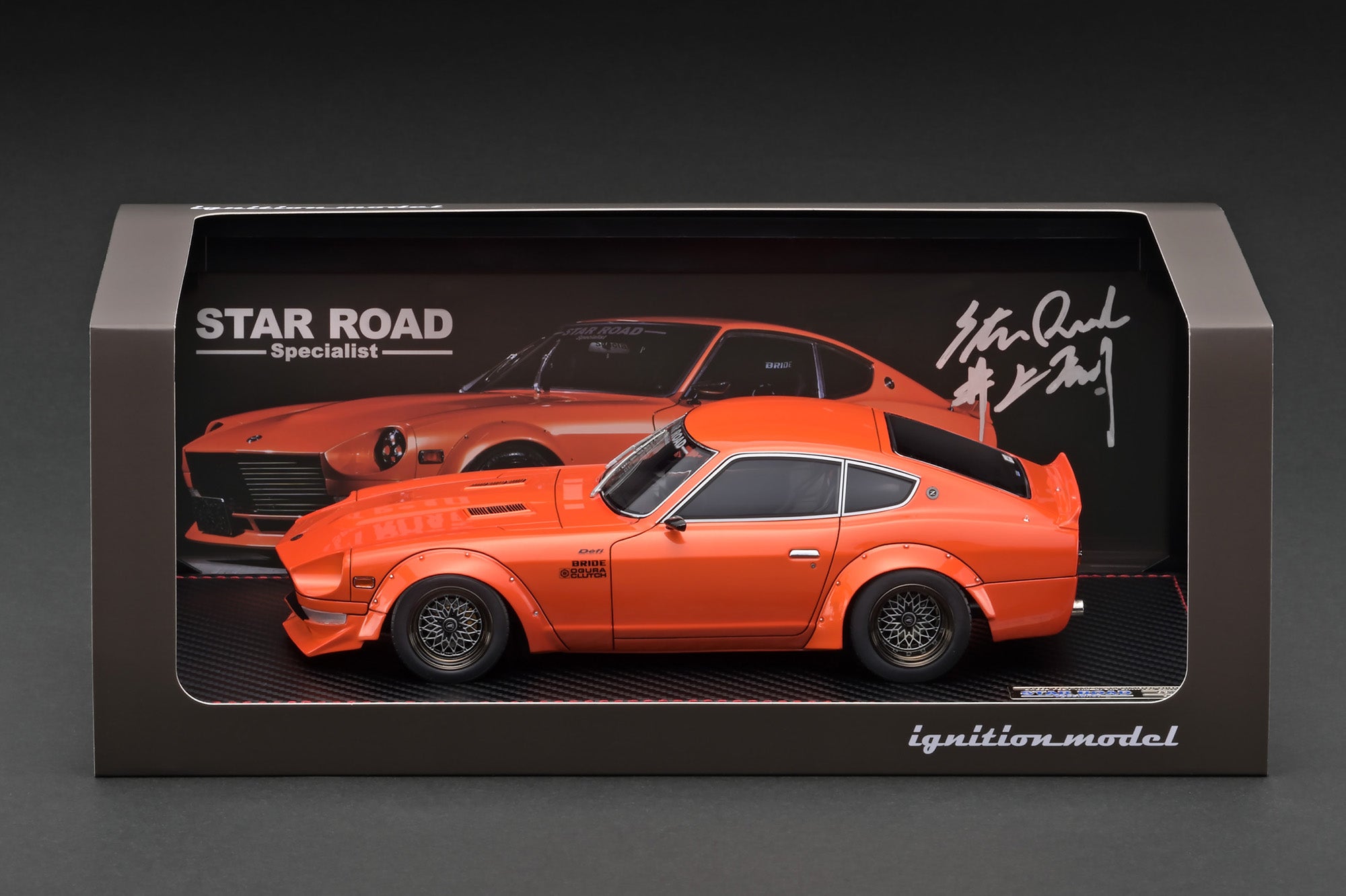 IG3523 Nissan Fairlady Z (S30) STAR ROAD Orange Metallic