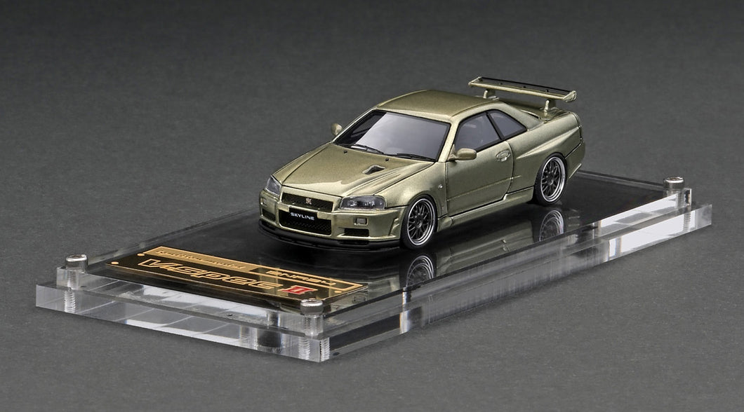 ignition model スカイライン GT-R (R34) ゴールド Pre-Order) 1:18