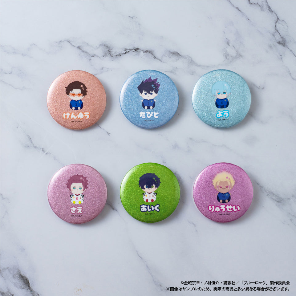 ブルーロック トレーディングもにゅも缶バッジ 第2弾 1パック入り