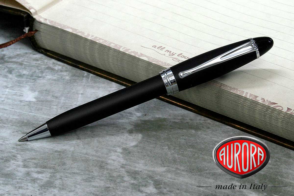 アウロラ（AURORA） ボールペンイプシロン サテン ブラック B30N