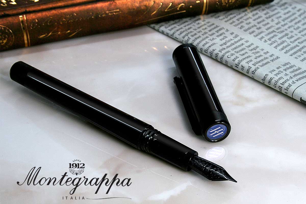 モンテグラッパ（Montegrappa） 万年筆ZERO ゼロ ULTRA BLACK ウルトラ