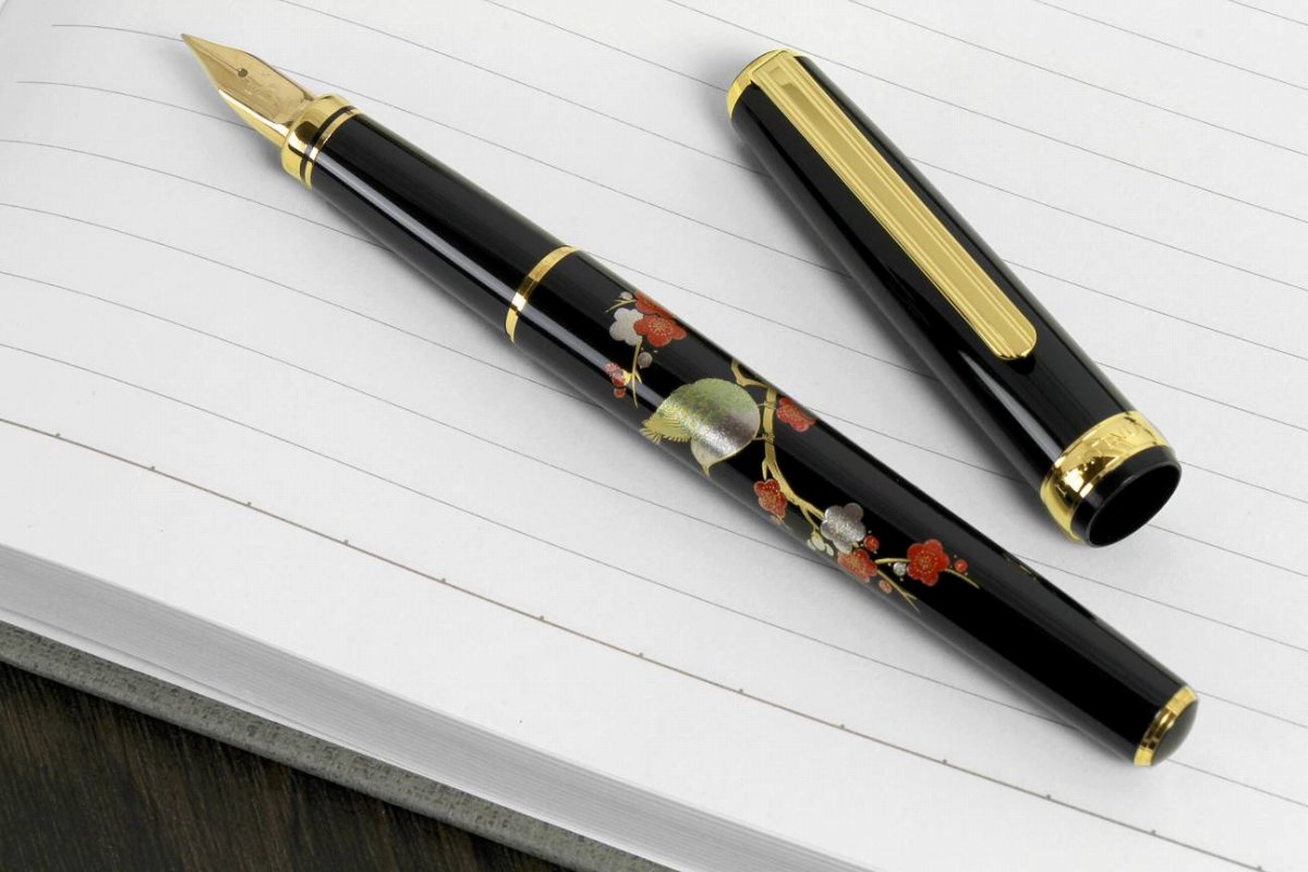 プラチナ萬年筆(PLATINUM) 万年筆美巧 近代蒔絵 PTL-18000M ＃31