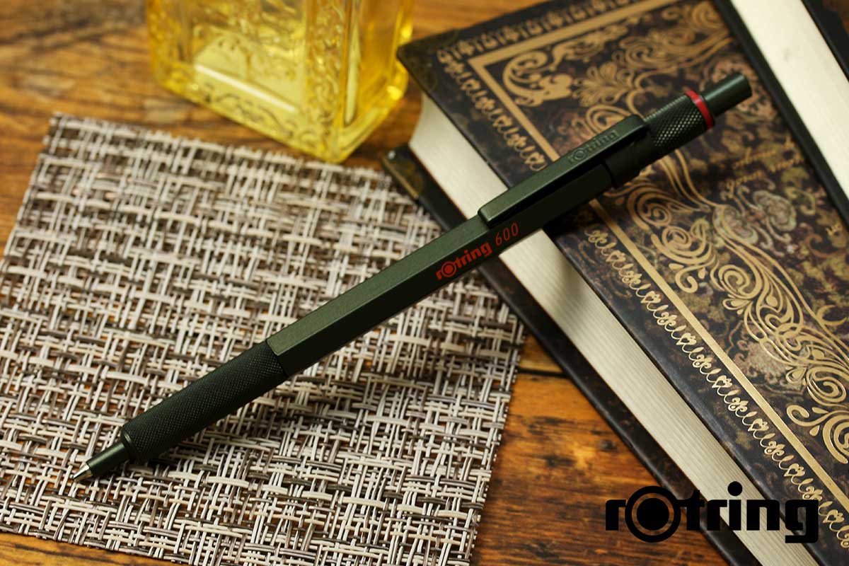 ロットリング（ROTRING） ボールペン600 カモフラージュグリーン