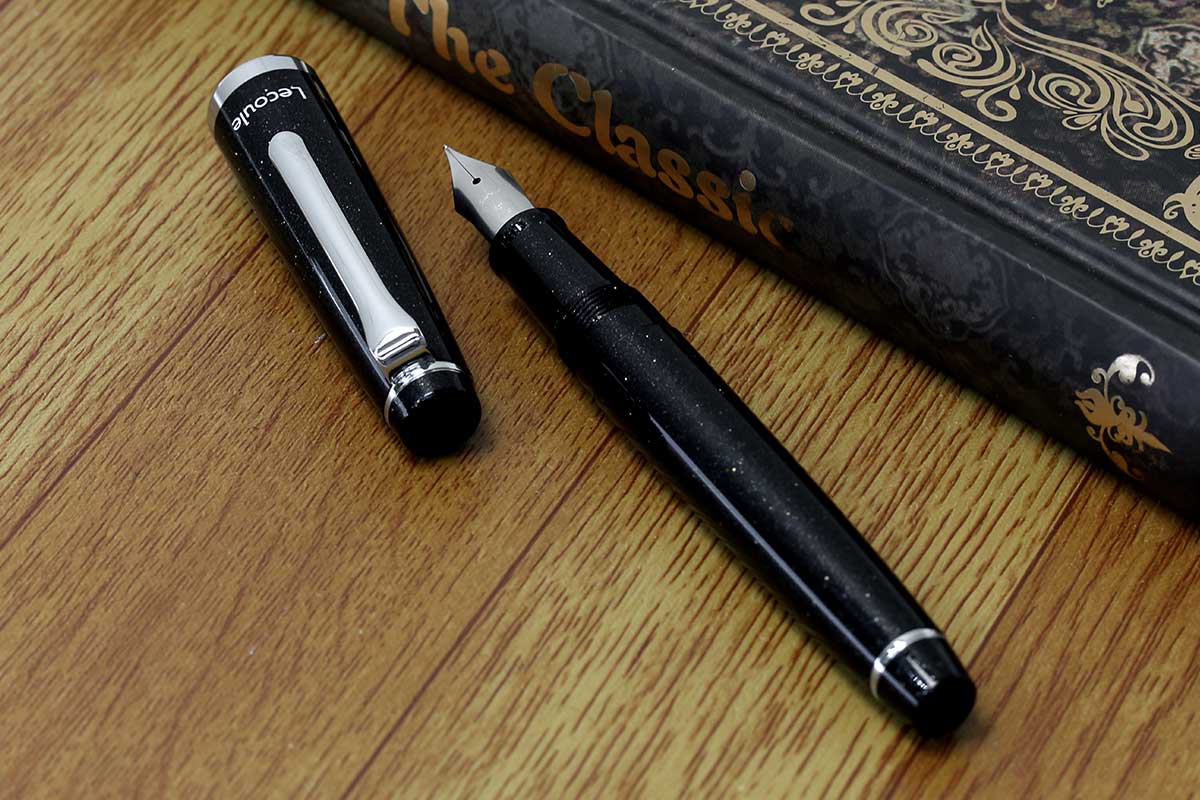 セーラー(SAILOR) 万年筆Lecoule レクル パワーストーンカラー 黒水晶