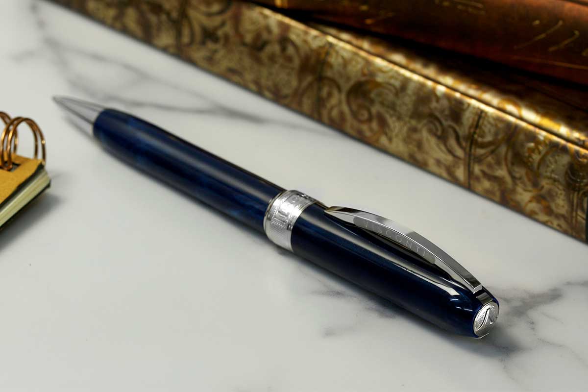 visb5 ビスコンティボールペン レンブラント V48489 ブルー ツイスト