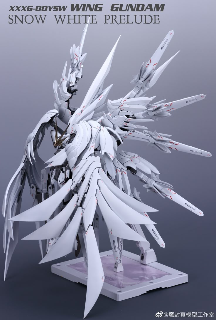 ウイングガンダム スノーホワイトプレリュード MSメカニカルバスト 06