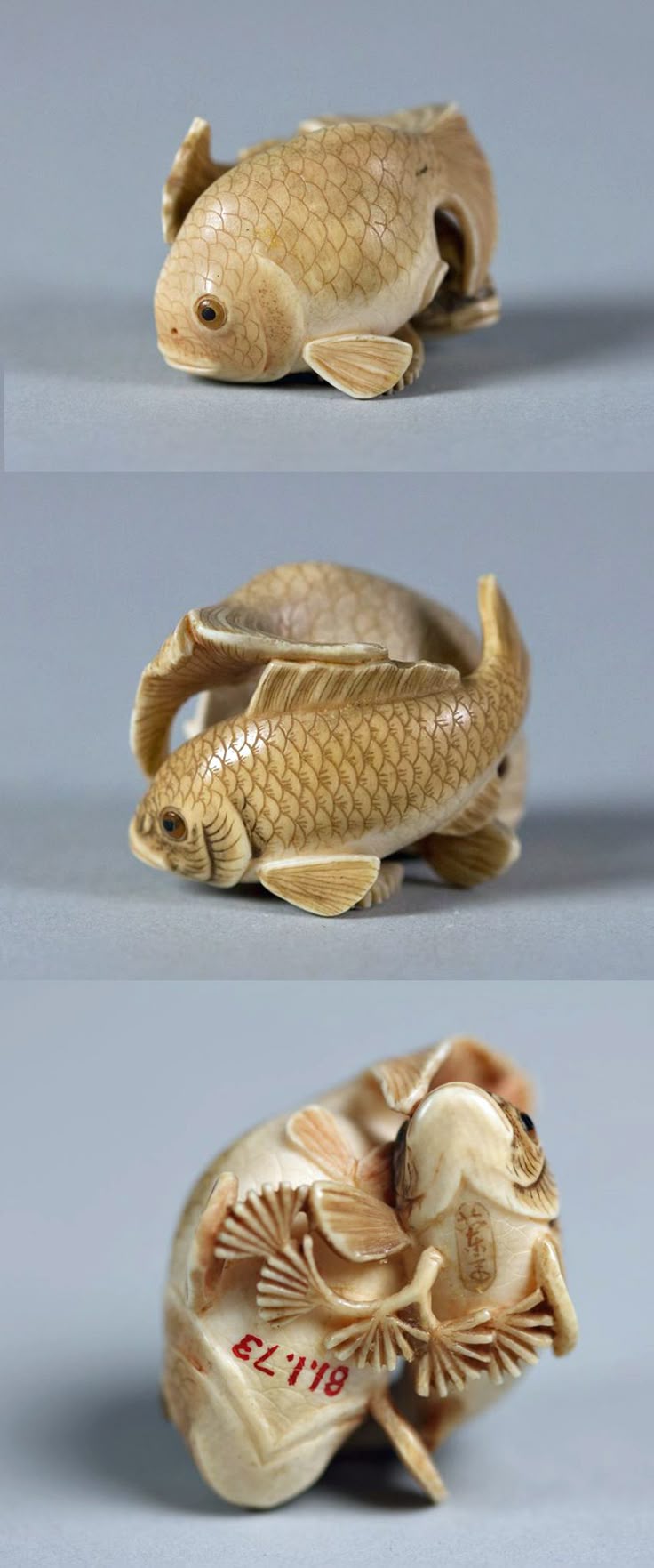 根付 木材 金魚 在銘 根付 木材 金魚 在銘 【公式通販】