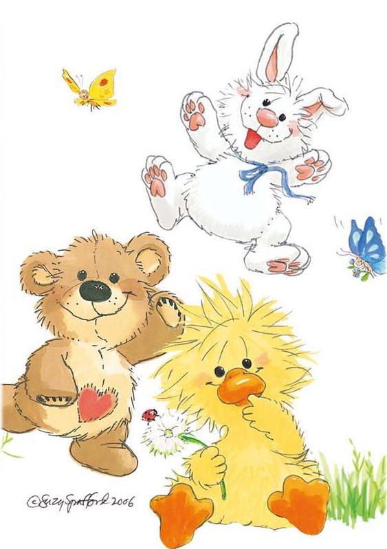 Suzy's Zoo スージーズー 作者直筆サイン入りポスター 木製フレーム付