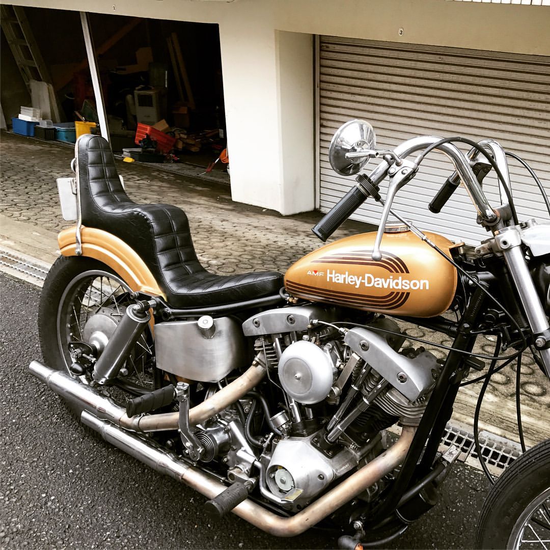 AMF Harley-Davidson スリムタンク ホワイト AMF Harley-Davidson