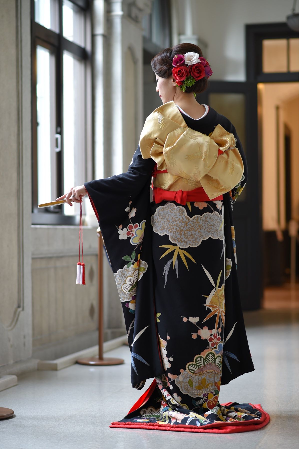 アンティーク 引き振袖 新婦 結婚式 花嫁 挙式 引振袖 【公式通販】