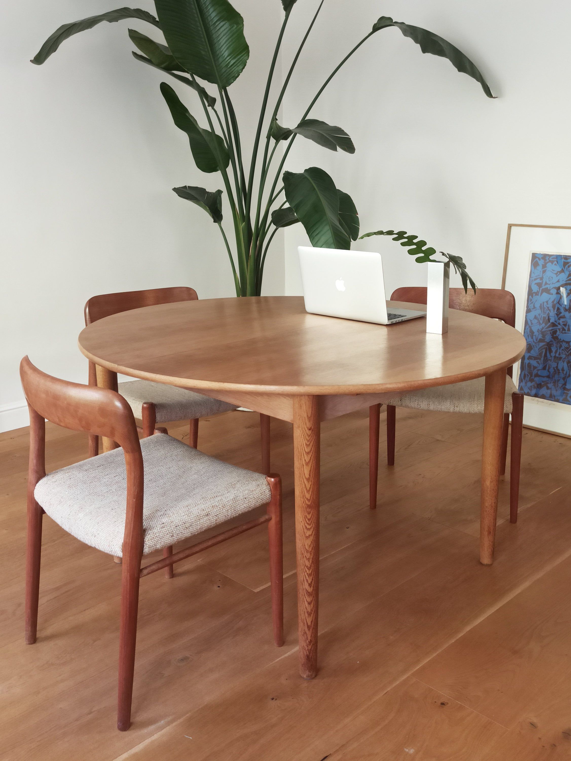 ノデルデザイン Butterfly TABLE / M ビンテージオーク NODEL