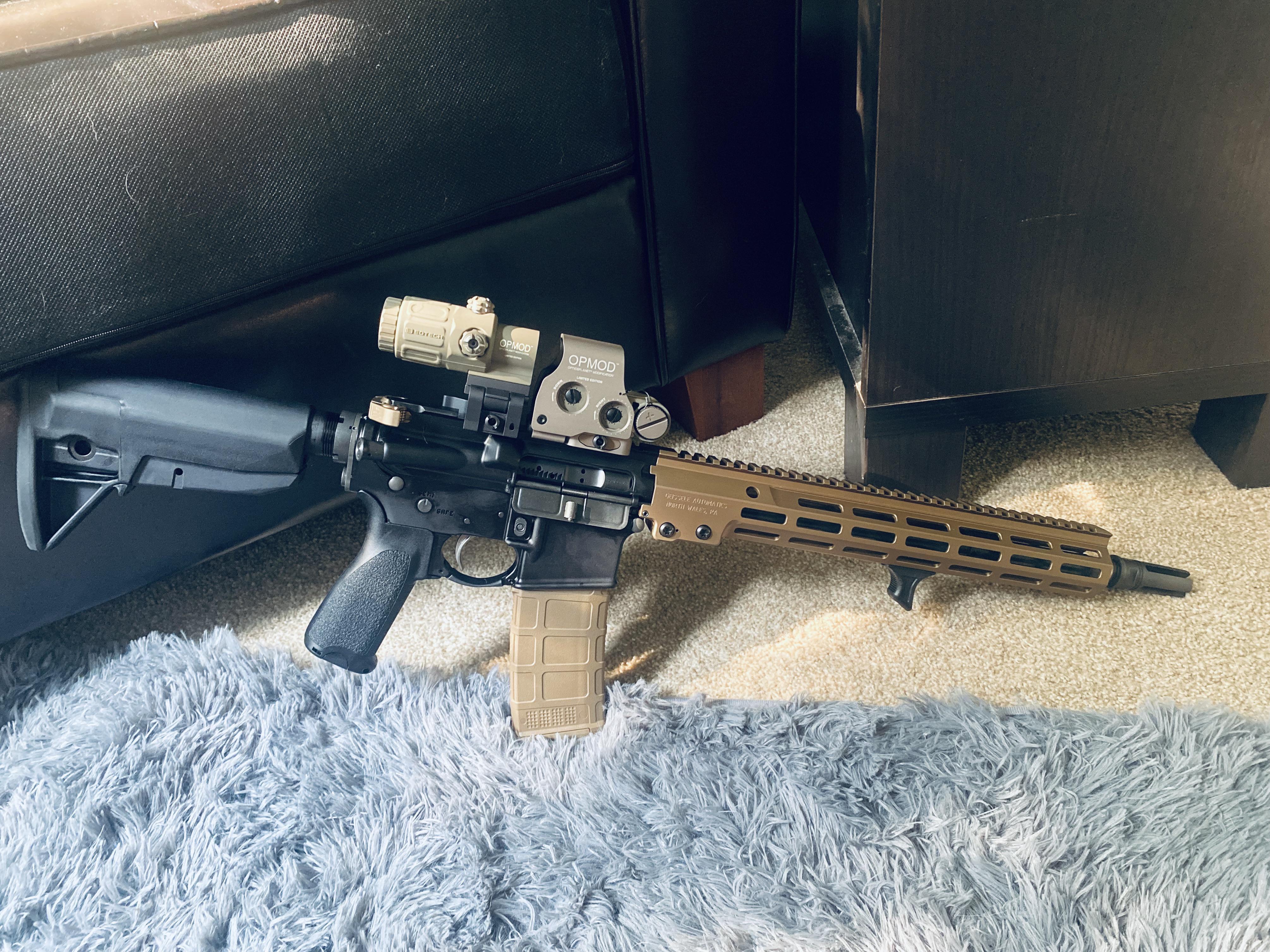Geissele mk15 ach magpul sl-k bcm 実物 Geissele mk15 ach magpul sl