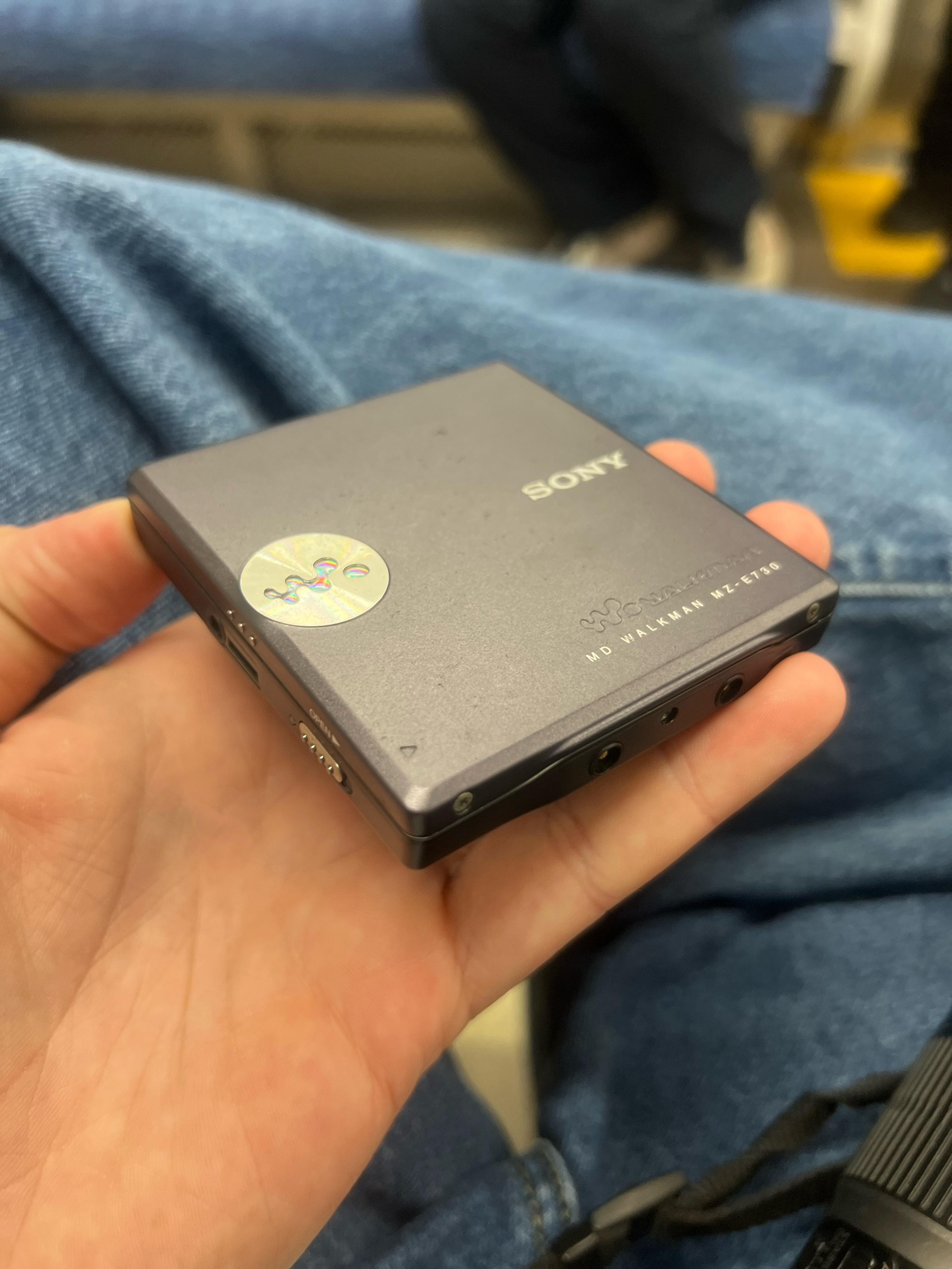 Just picked up this fully working MZ-E730 for about $20 : r/minidisc