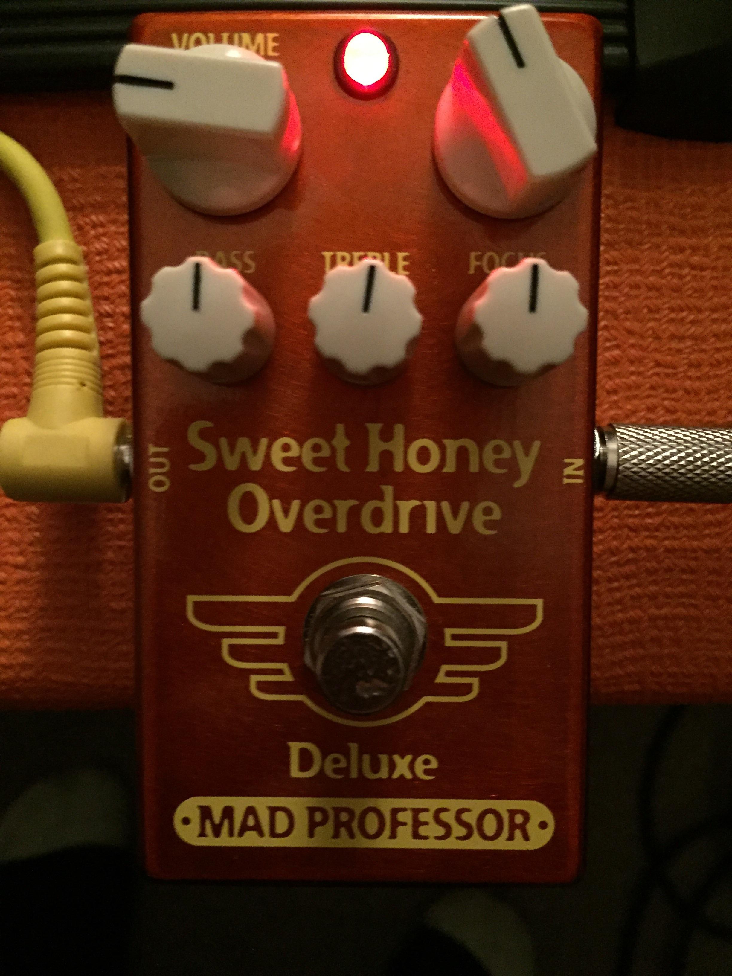 sweet honey overdrive deluxe 動作確認済み Mad Professor Sweet