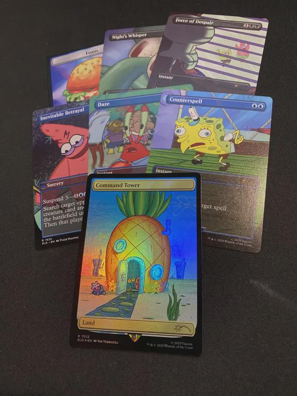 MTG 島12枚 沼12枚（フルアート） SpongeBob 英 合計24枚 MTG 島