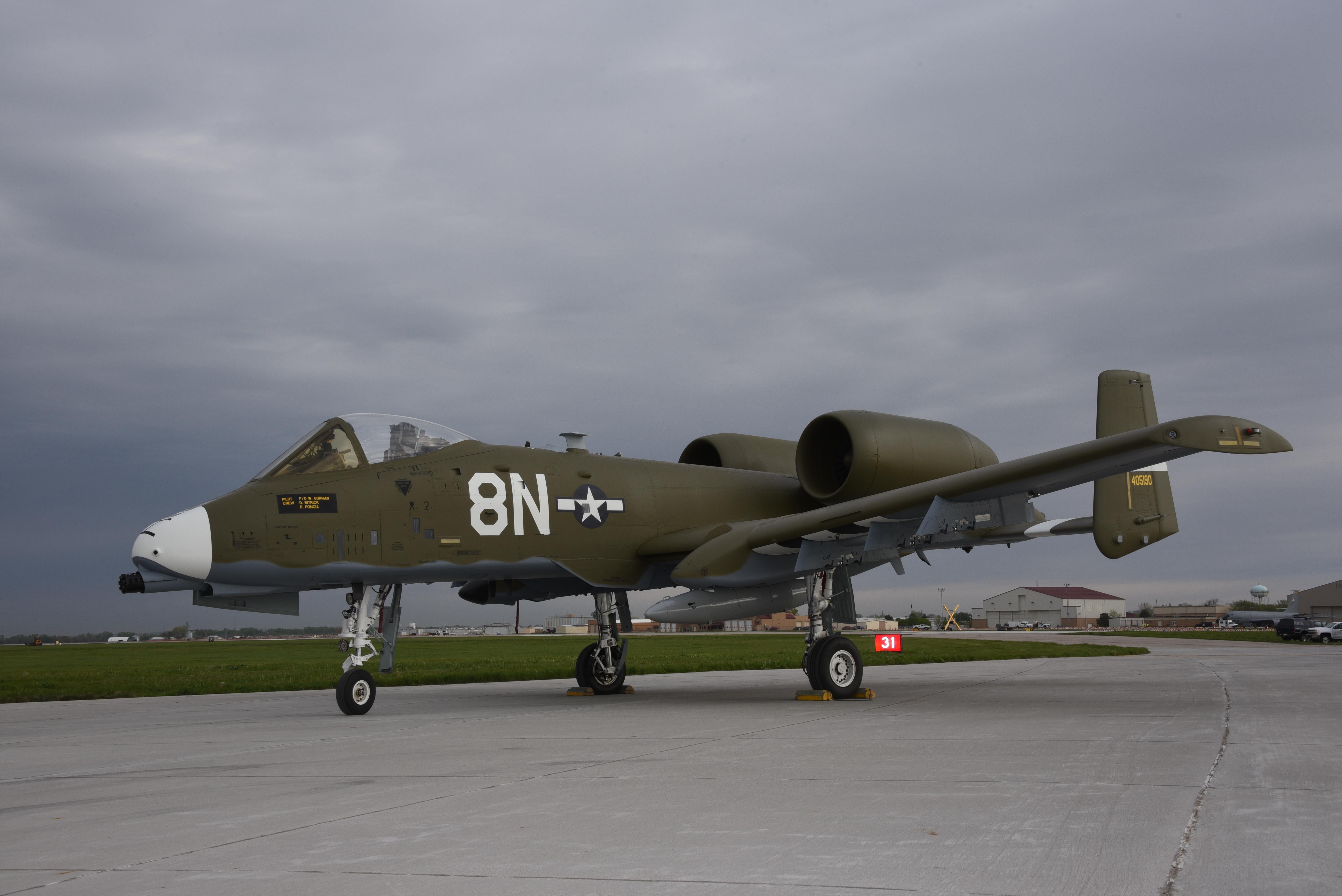 A-10 サンダーボルト II 手描きアート A-10 Thunderbolt Drawings for