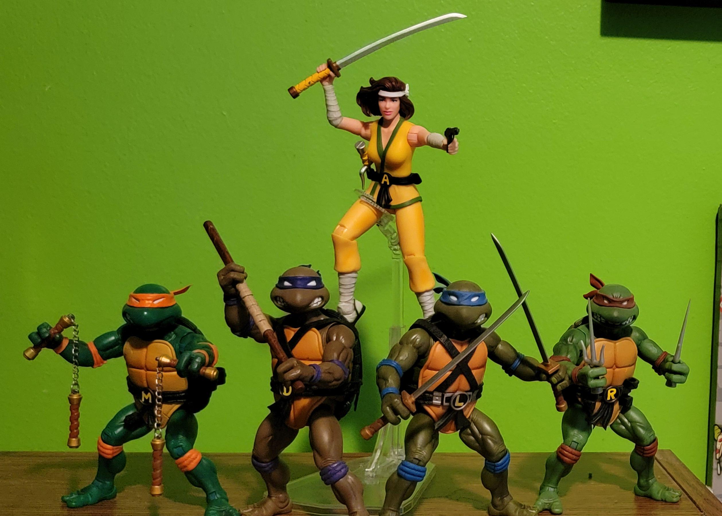 エイプリル・オニール、真の5人目のタートルズ 💛🐢 : r/TMNT
