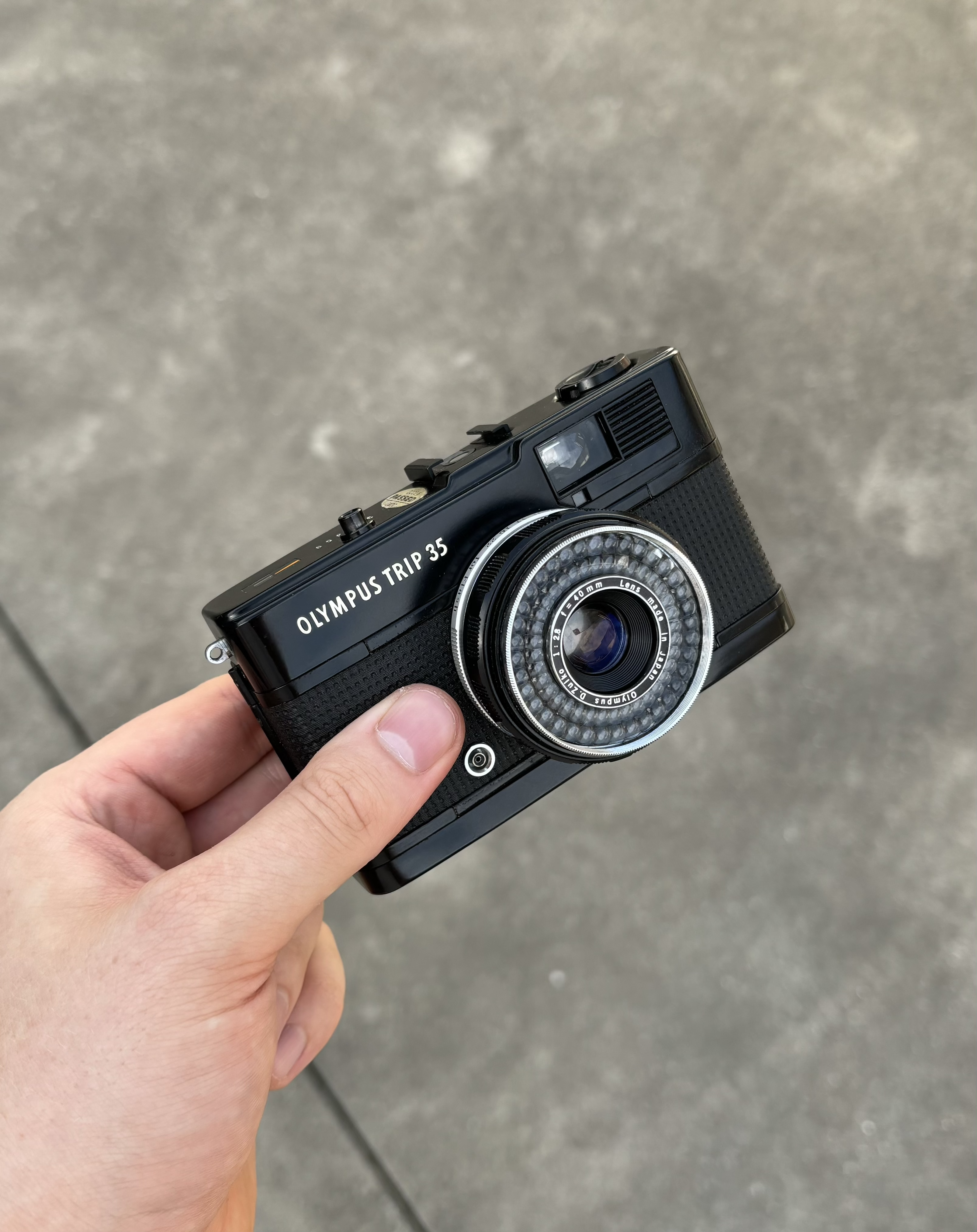 I don't think there's anyone who doesn't know the Olympus Trip 35